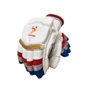 DS Batting Gloves Youth (Red/Silver/Blue)