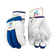 DS Blue / White 1.0 Batting Gloves Junior
