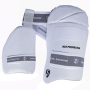 SG Ace Protector Thigh Pad White - front