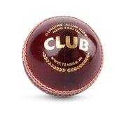 SG Club Cricket Leather Ball Red