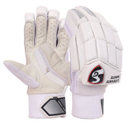 SG Litevate white batting gloves