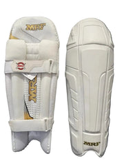 MRF Genius Emperor Cricket Batting Pads - front view