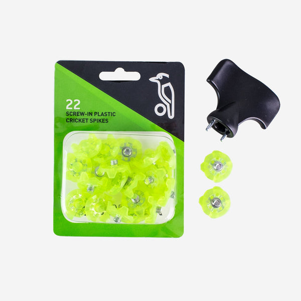 Kookaburra Replacement Plastic Spikes - full set of 22