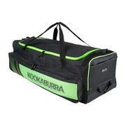 Kookaburra 4500 Wheelie Bag Black/Neon Green - Cricket shop italy