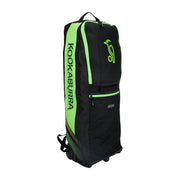Kookaburra 5000 Wheelie Duffle Bag Black/Green - Cricket shop italy