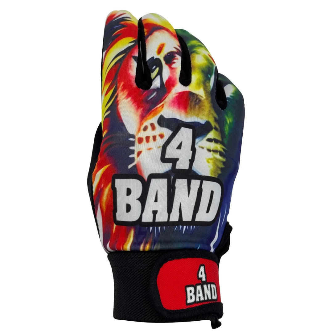 4 Band Inner Gloves - palm