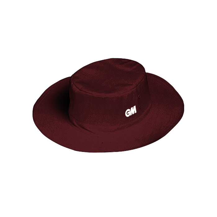 Gunn & Moore Panama Hat Maroon
