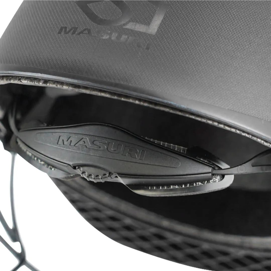 Masuri C Line Steel Cricket Helmet Black - Cricket shop italy