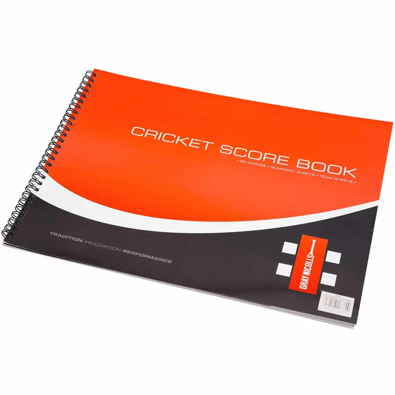 Cricket Scorebooks | 60 & 100 Innings | GM, Kookaburra | Cricket Shop Spain
