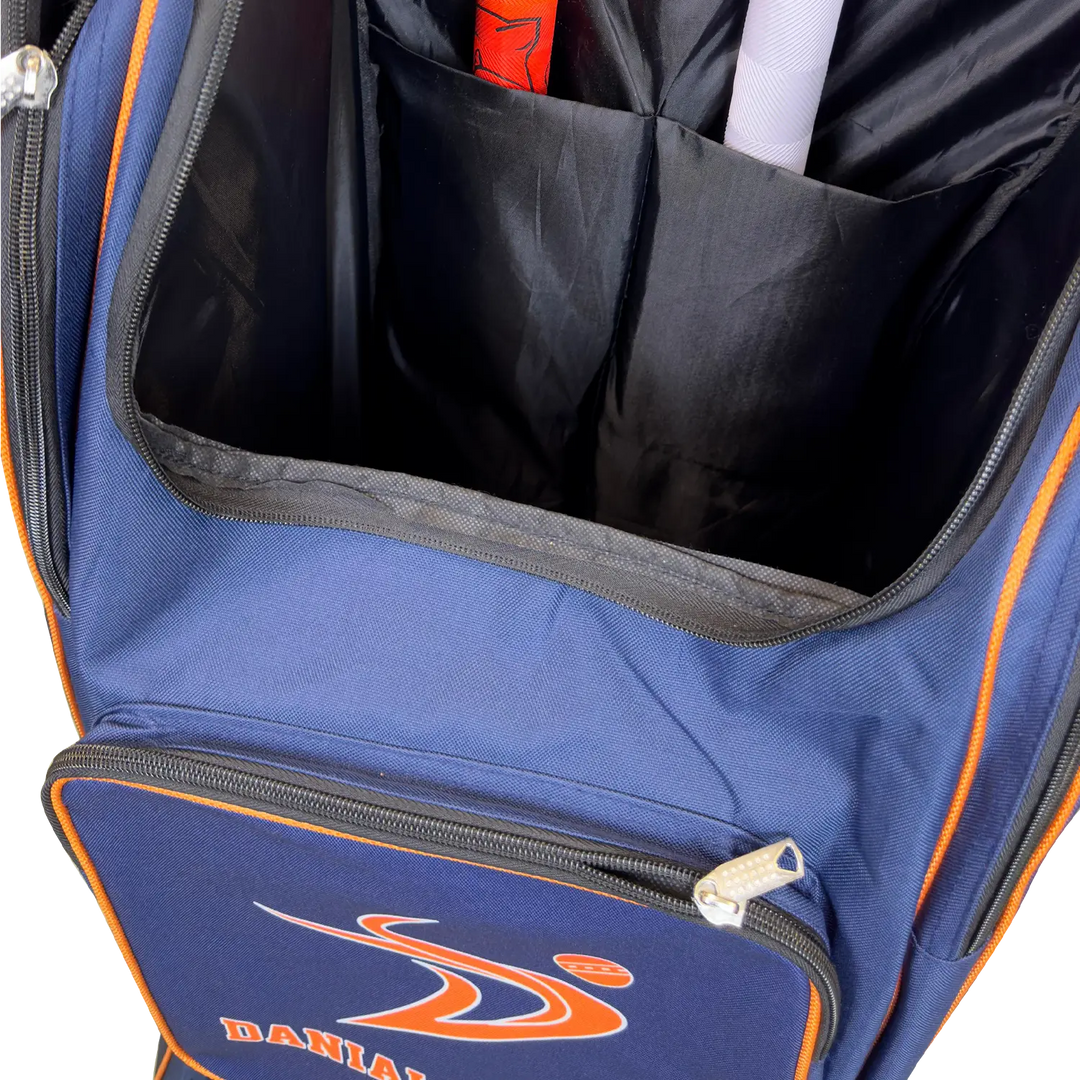 DS 1.0 Duffle Cricket Bag Blue/Orange DS Sports