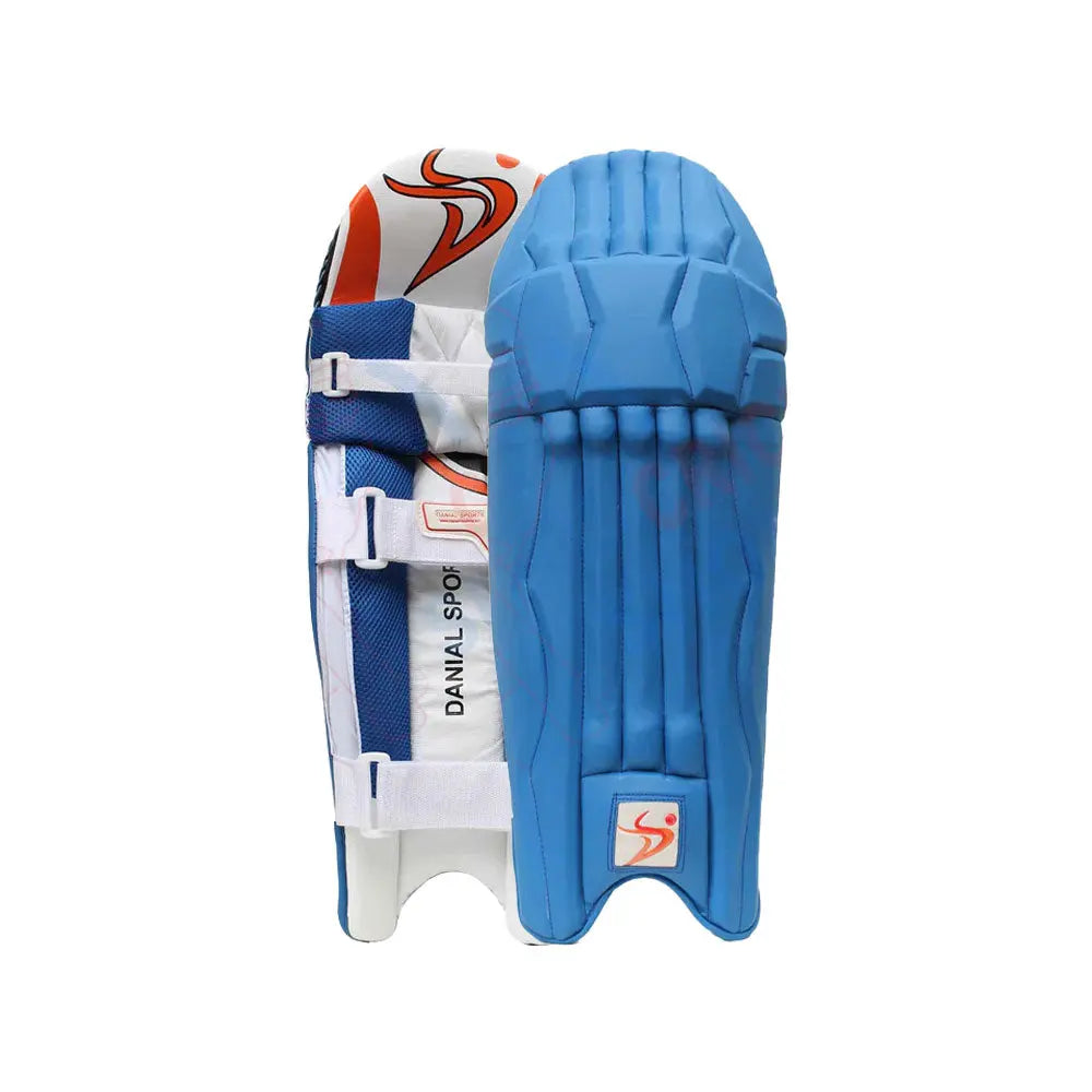 DS Blue Cricket Pads & Gloves Set DS Sports