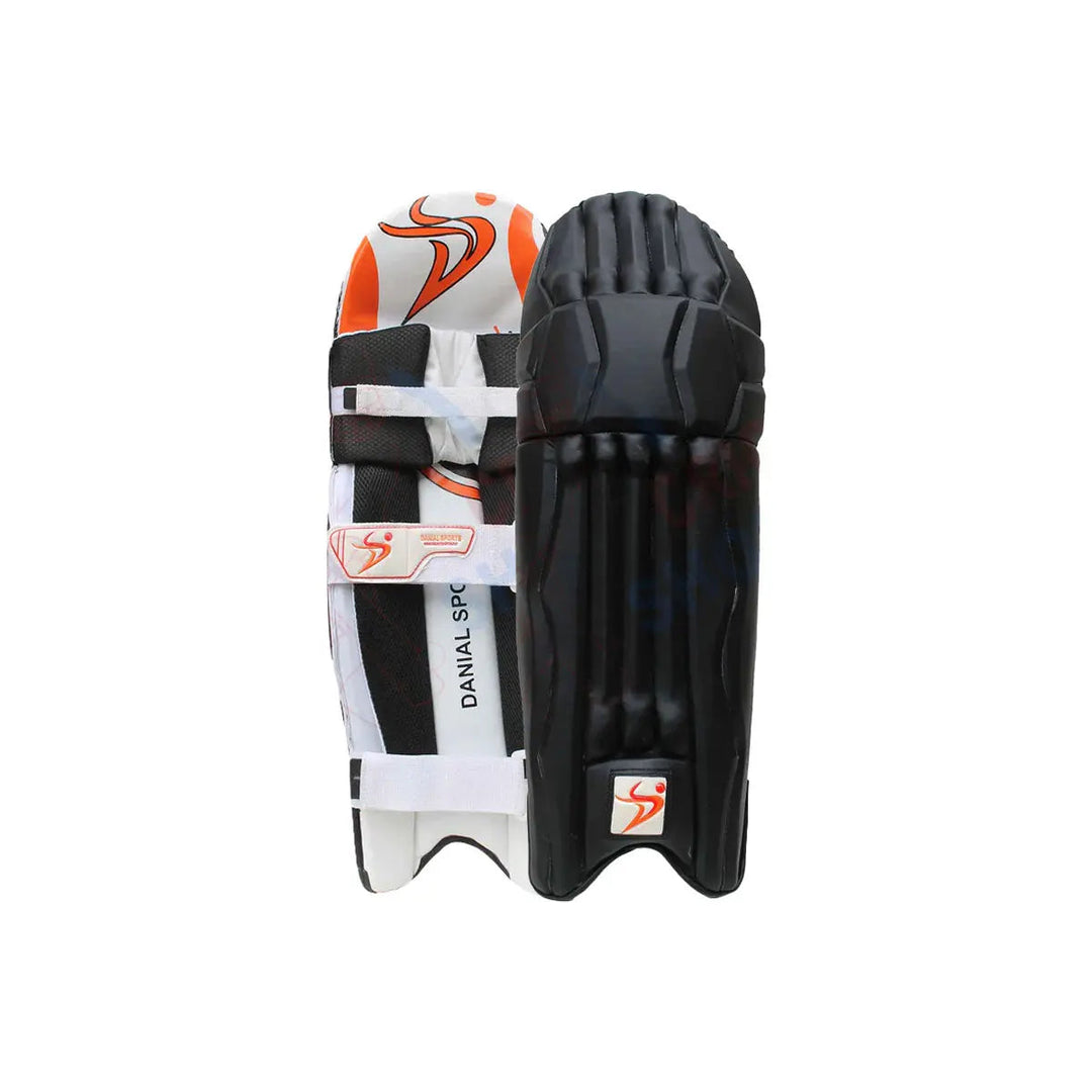 DS Black Cricket Pads & Gloves Set DS Sports