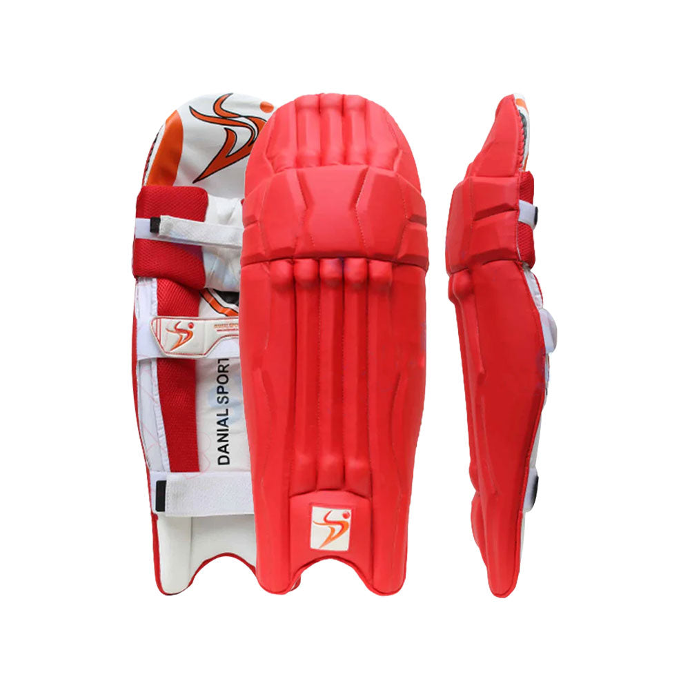 DS Red Batting Pads Junior