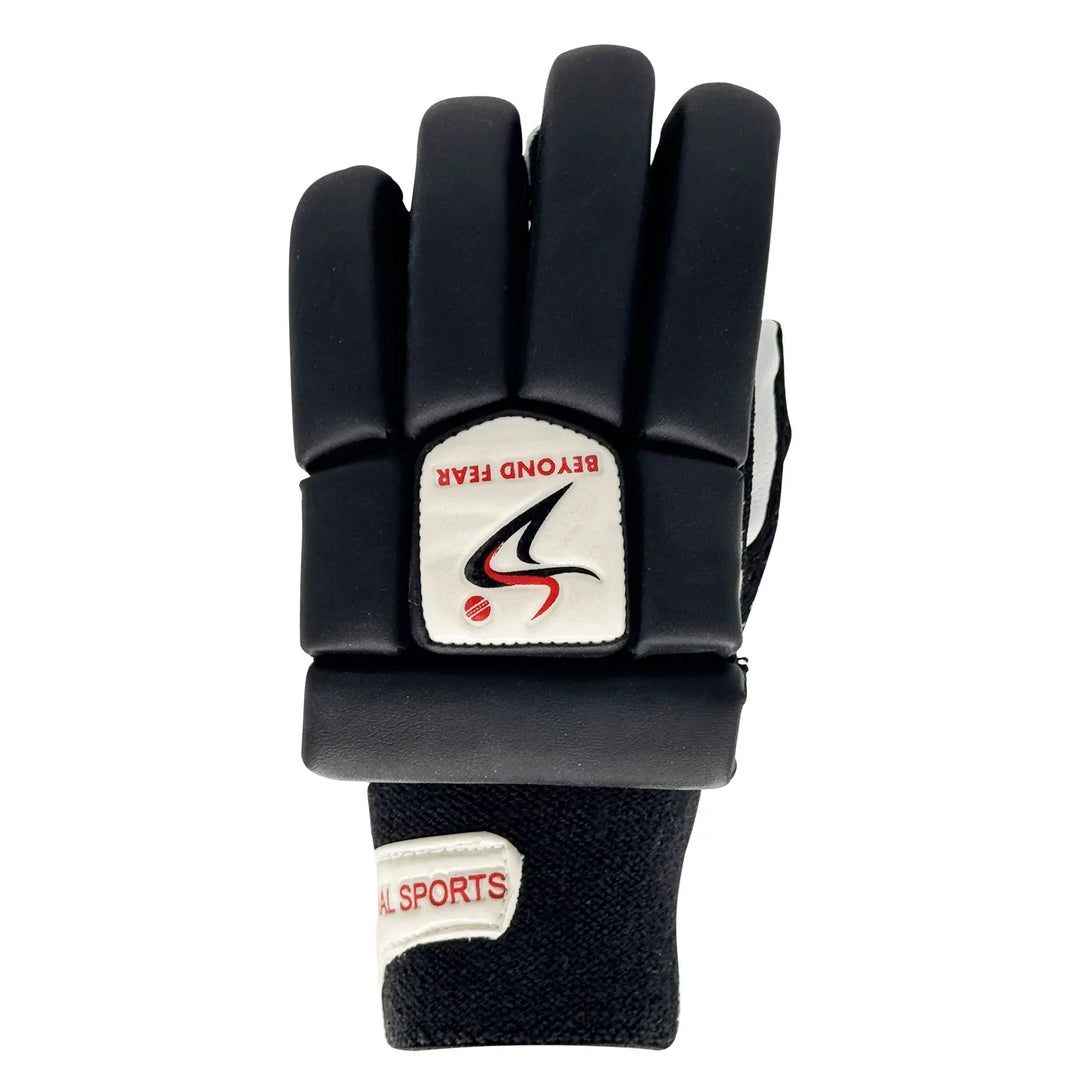 DS 1.3 Junior Batting Gloves Black - Cricket shop italy