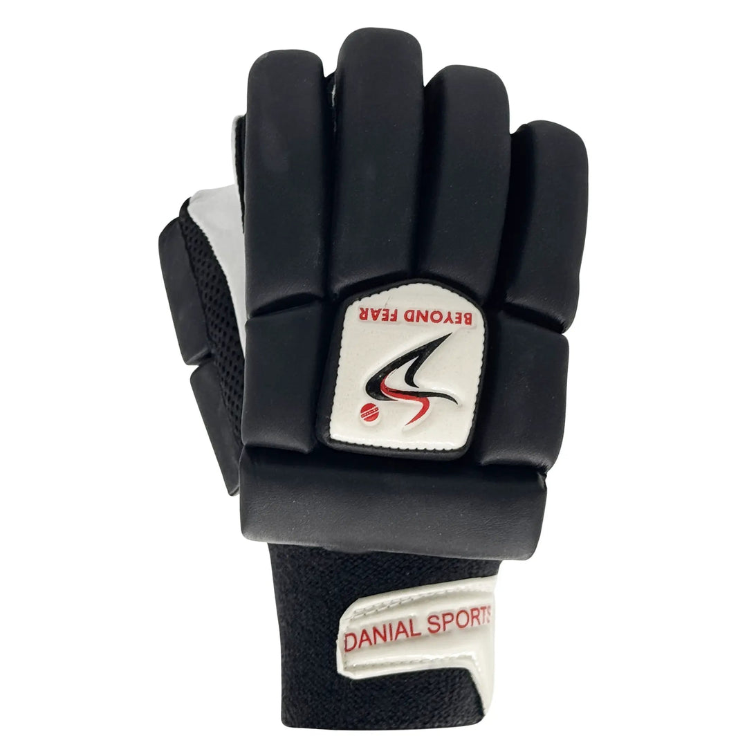 DS Sports Black / White 1.0 Batting Gloves junior DS Sports