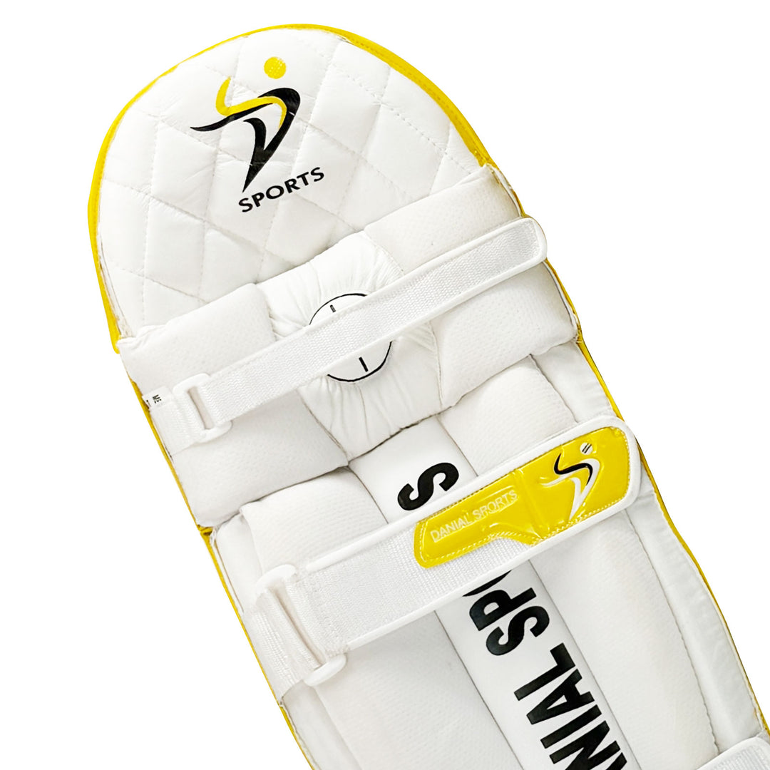 DS 1.0 Yellow Batting Pads Youth Ambi