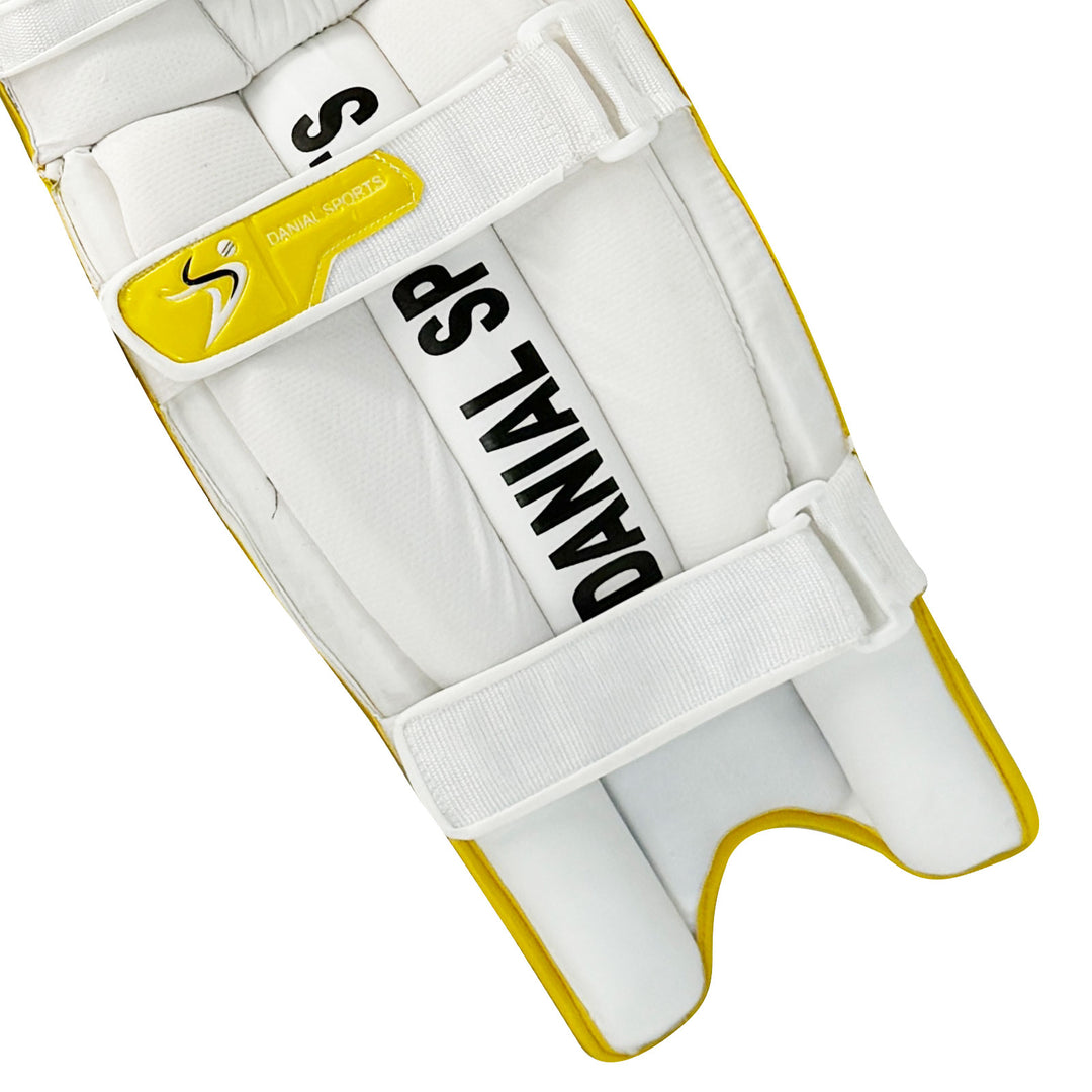 DS 1.0 Yellow Batting Pads Youth Ambi