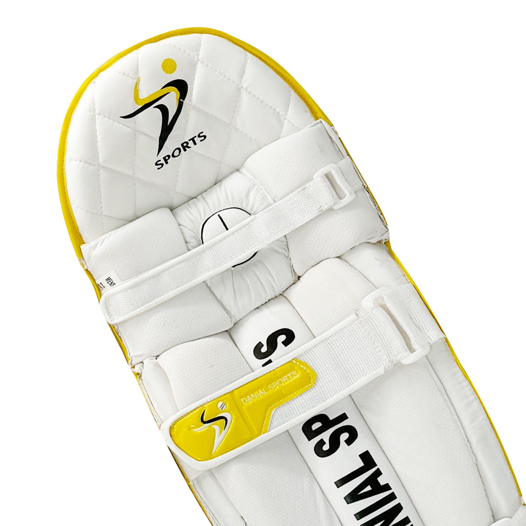 DS 1.0 Yellow Batting Pads Youth Ambi