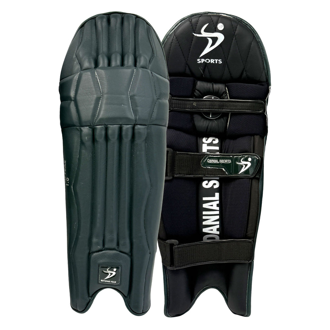 DS T/20 Batting Pads Green - front