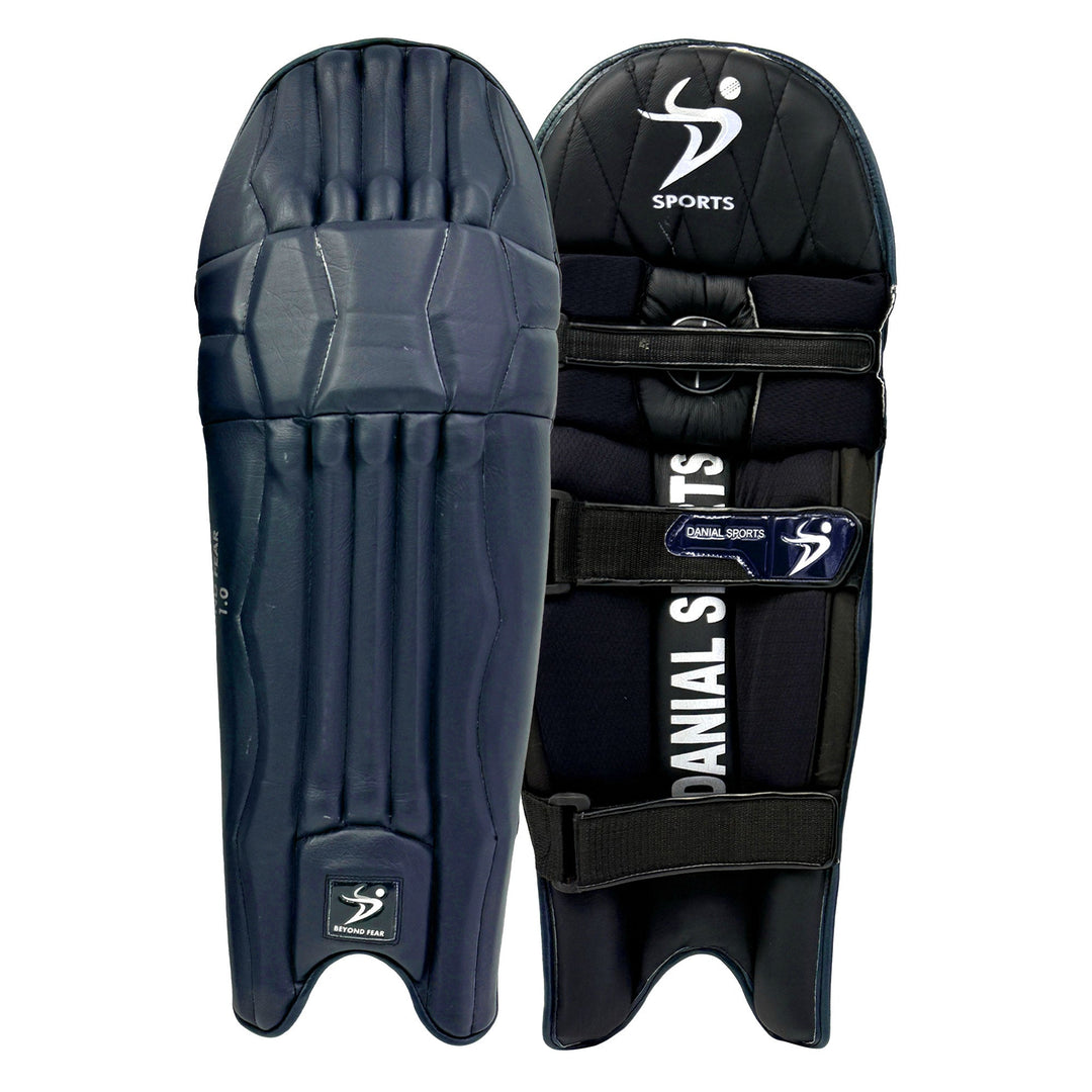 DS T/20 Batting Pads Navy - front