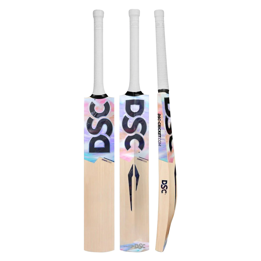 DSC Condor Surge English Willow Cricket Bat - front profile