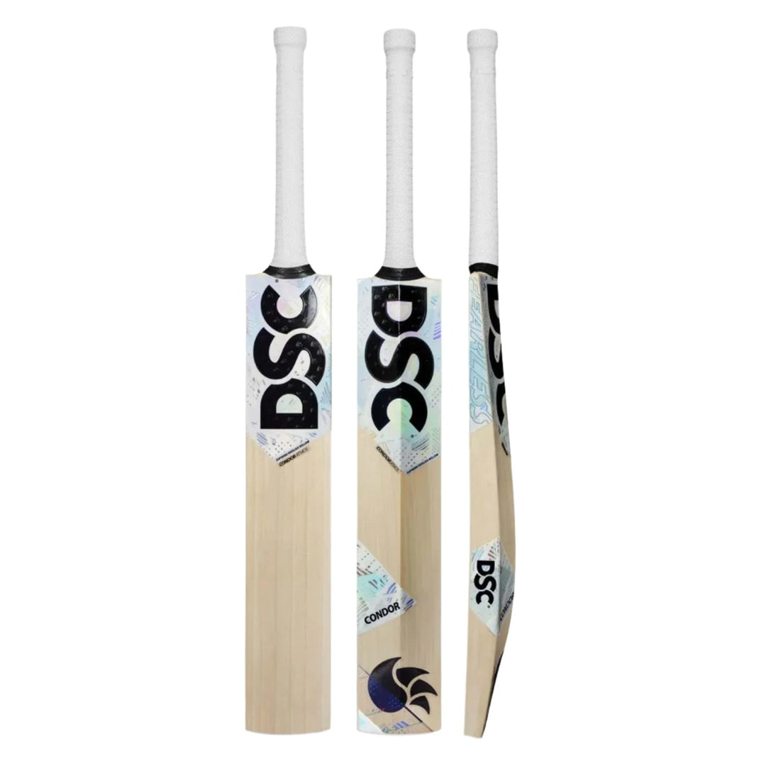 DSC Condor Atmos English Willow Cricket Bat - front profile