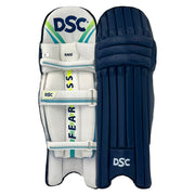 DSC Rage cricket batting pads, navy, adult