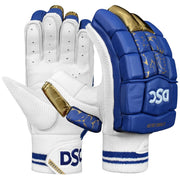 DSC Strike 20/20 batting gloves, blue
