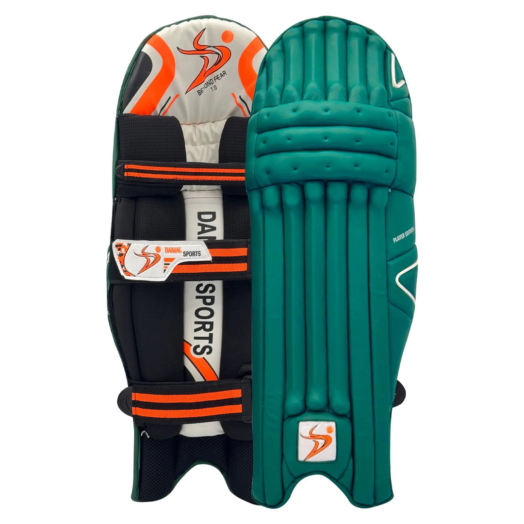 DS Green Cricket Batting Pads Adult