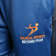 Pantalón de cricket DS azul acero, vista trasera