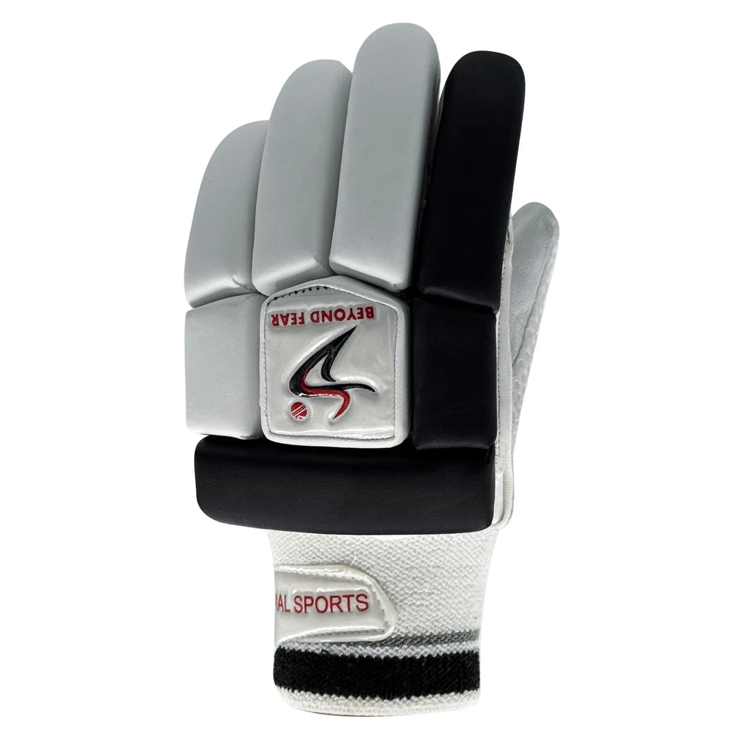 DS 1.3 Junior Batting Gloves White/Black - Cricket shop italy