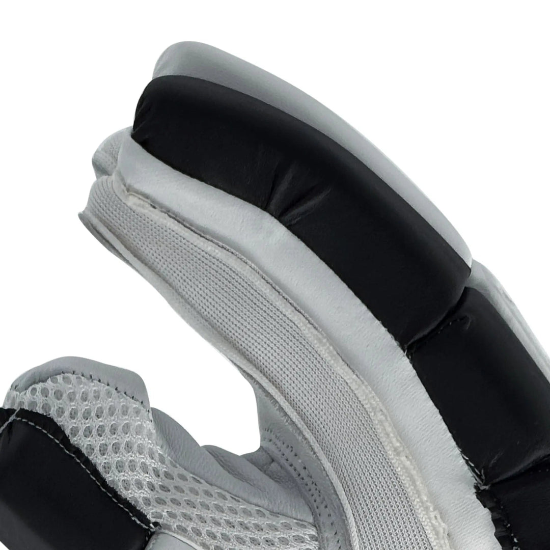 DS 1.3 Junior Batting Gloves White/Black - Cricket shop italy