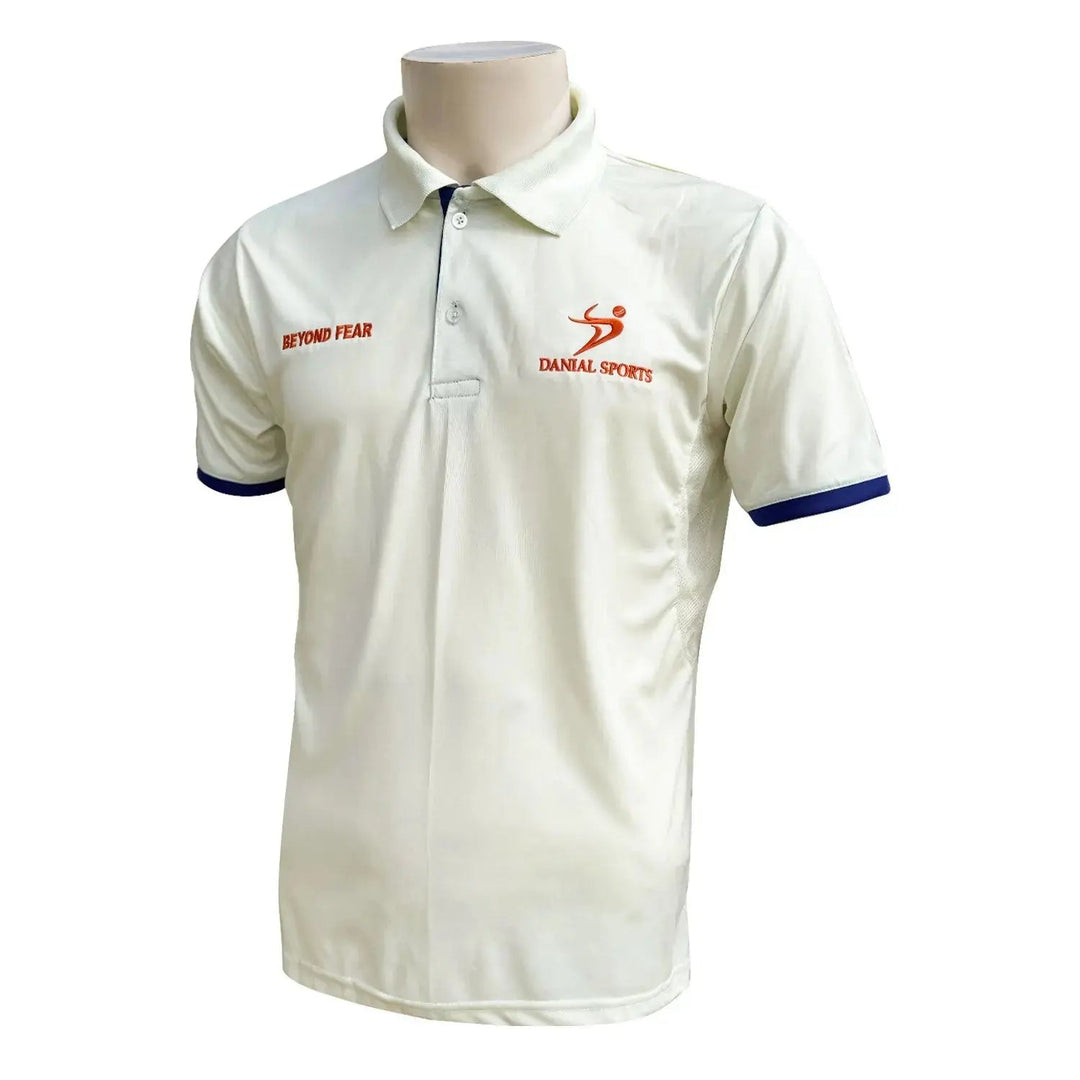 DS Cricket Half Sleeves Shirt Off White