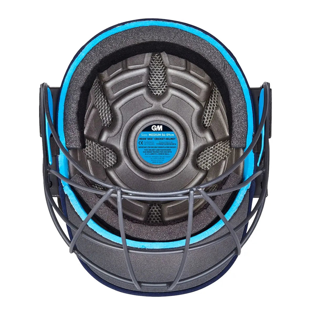 GM Neon Geo Helmet Navy Gunn and Moore