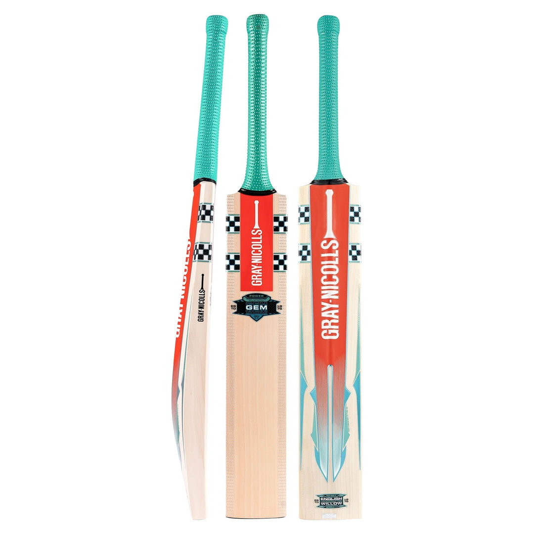 Gray GEM 3.0 Power Women's Cricket Bat - front profile