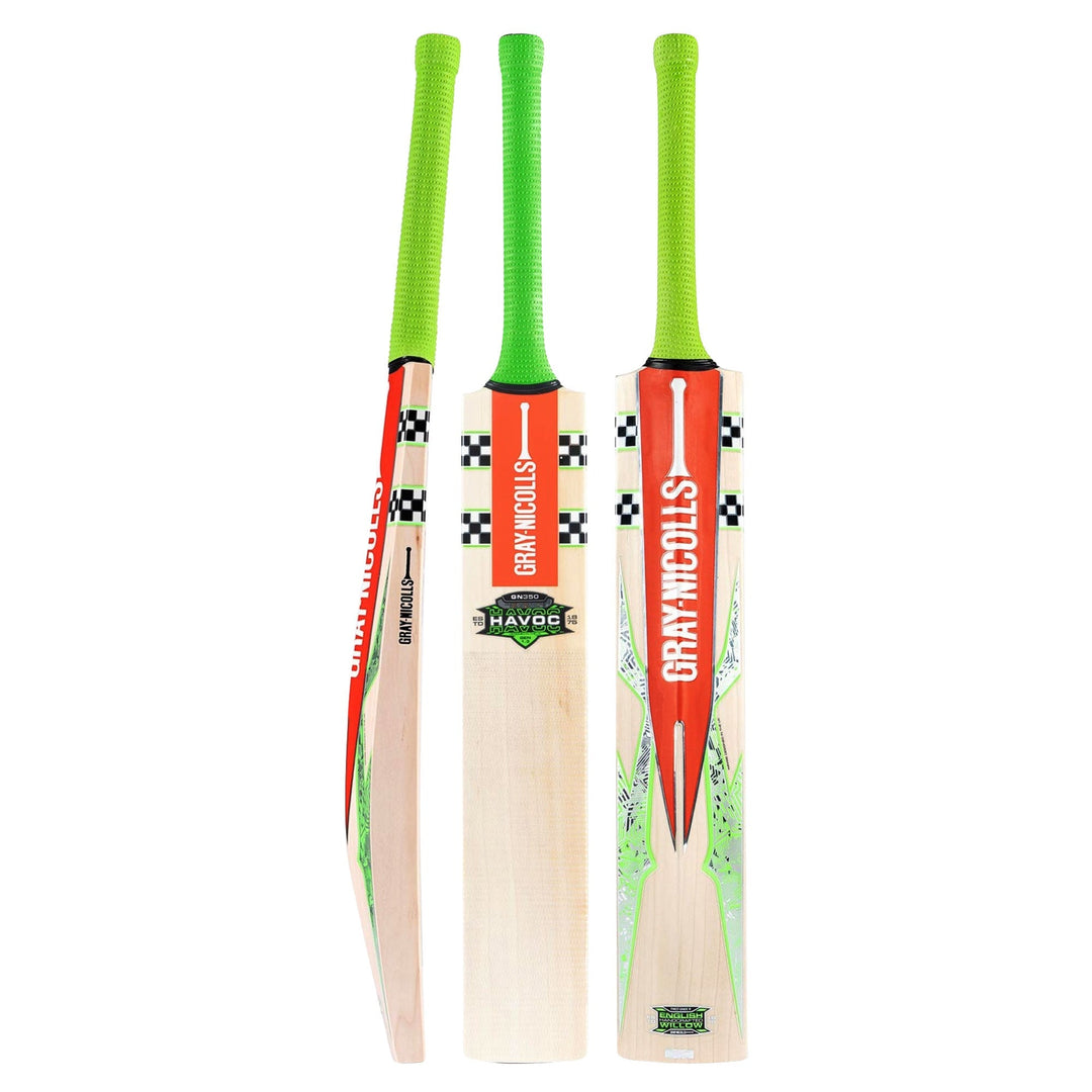 Gray Nicolls Havoc 1.3 GN350 Cricket Bat - front profile