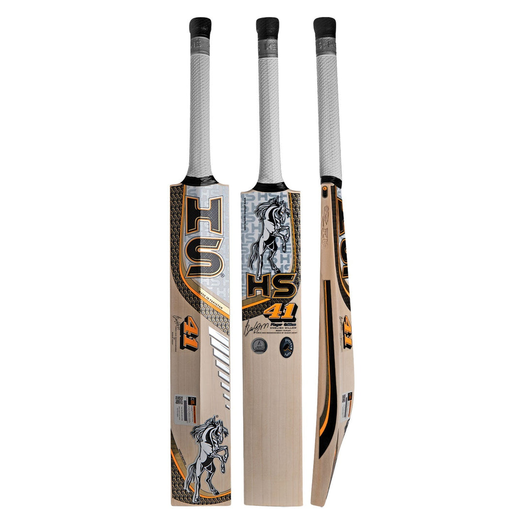 HS 41 Player Edition Cricket Bat - front profile