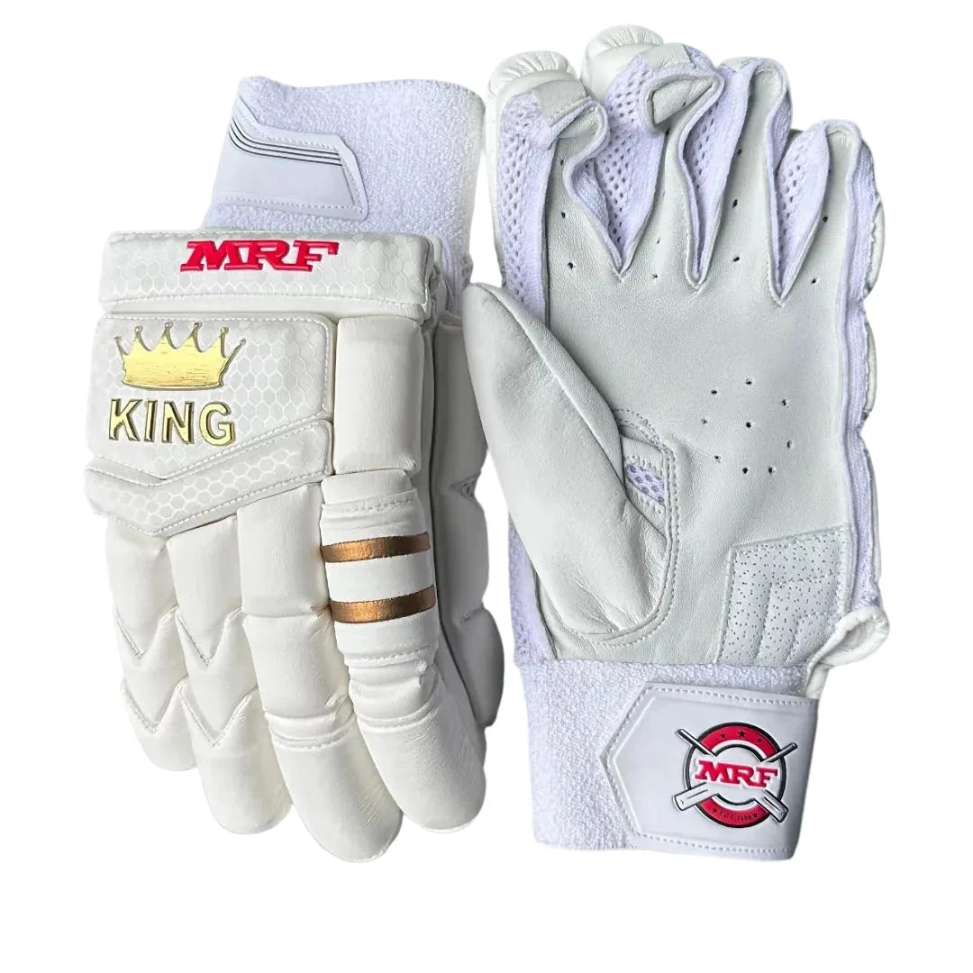 MRF Genius King Cricket Batting Gloves - front view