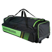 Kookaburra PRO 3500 Wheelie Bag Black/Neon Green Kookaburra