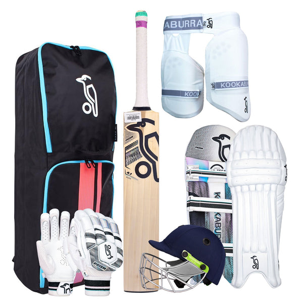 Kookaburra Prism 4.1 Cricket Set With Bat - full set