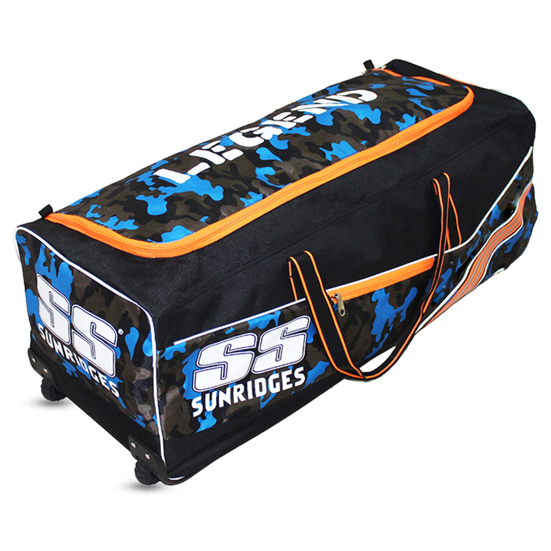 SS Legend Cricket Wheelie Bag - full view
