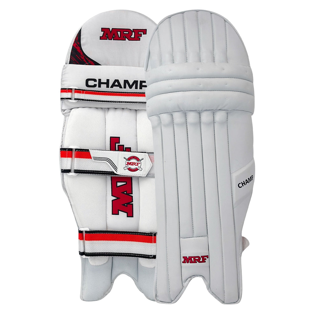 MRF Champ Batting Pads - front