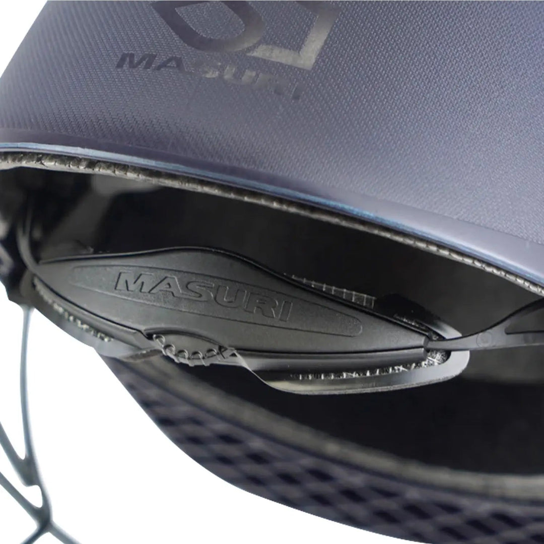 Masuri C Line Steel Cricket Helmet Navy Masuri