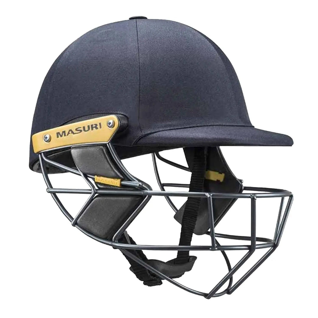Masuri E Line Steel Cricket Helmet Navy Masuri