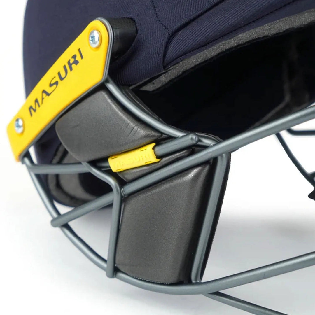 Masuri T Line Steel Cricket Helmet Navy Masuri