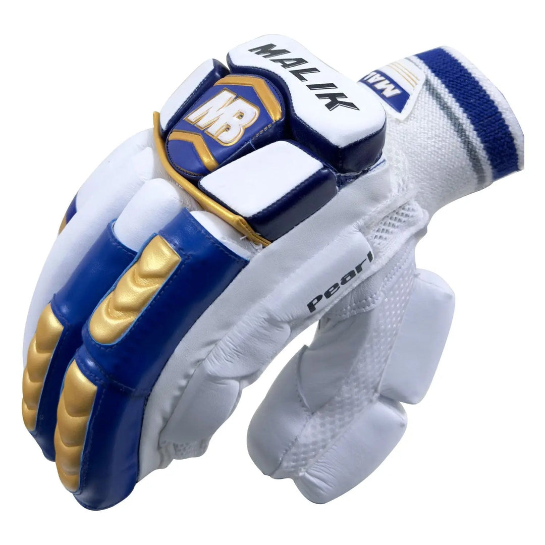 Mb Malik Pearl Batting Gloves - Cricket shop italy