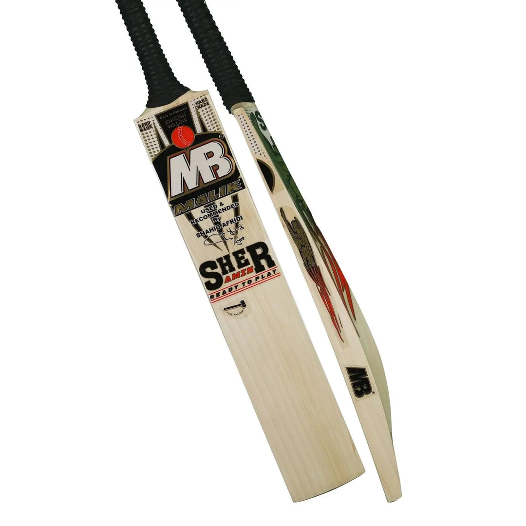 Mb Malik Sher Amin English Willow Cricket Bat MB Malik