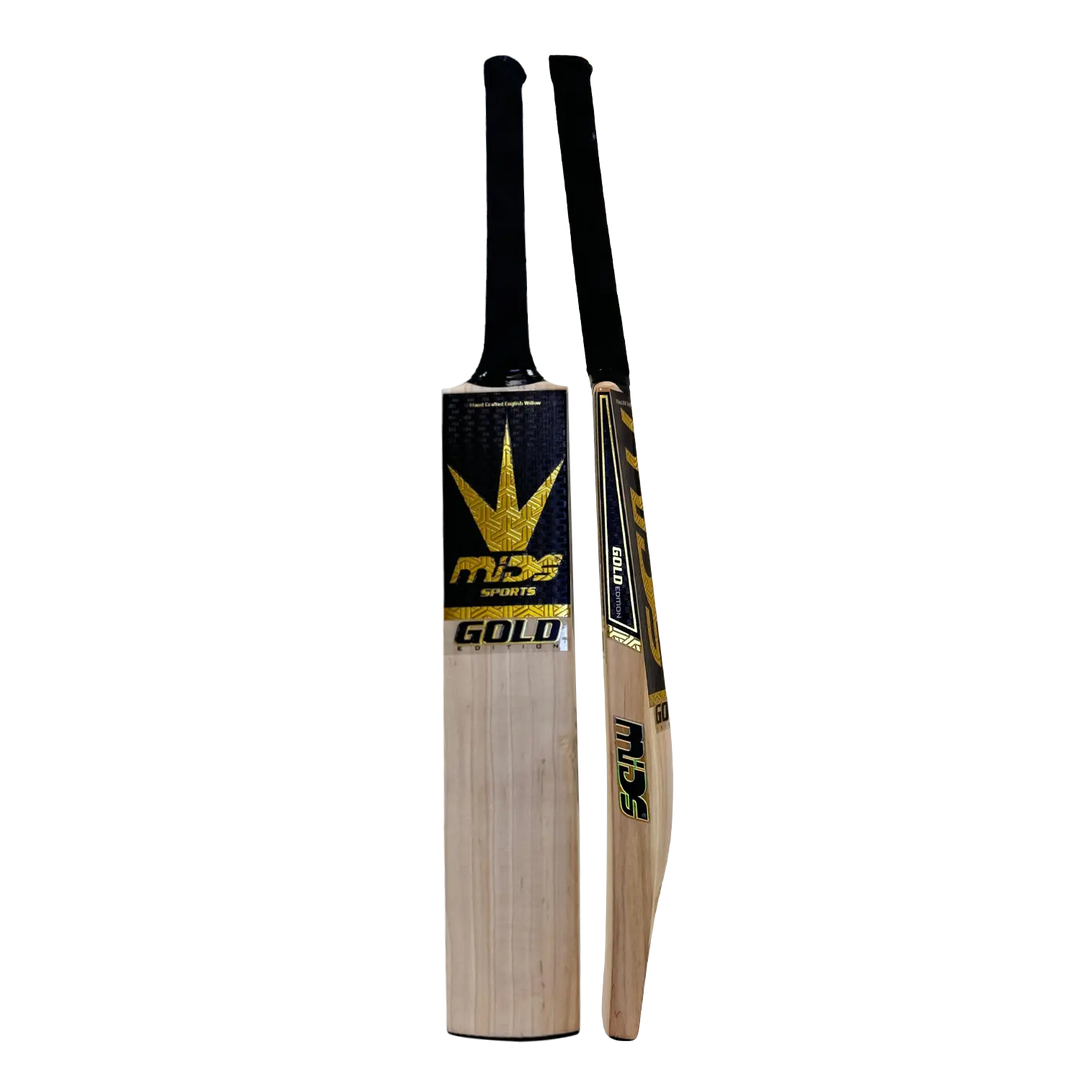 Mids Gold English Willow Cricket Bat - Cricket shop italy
