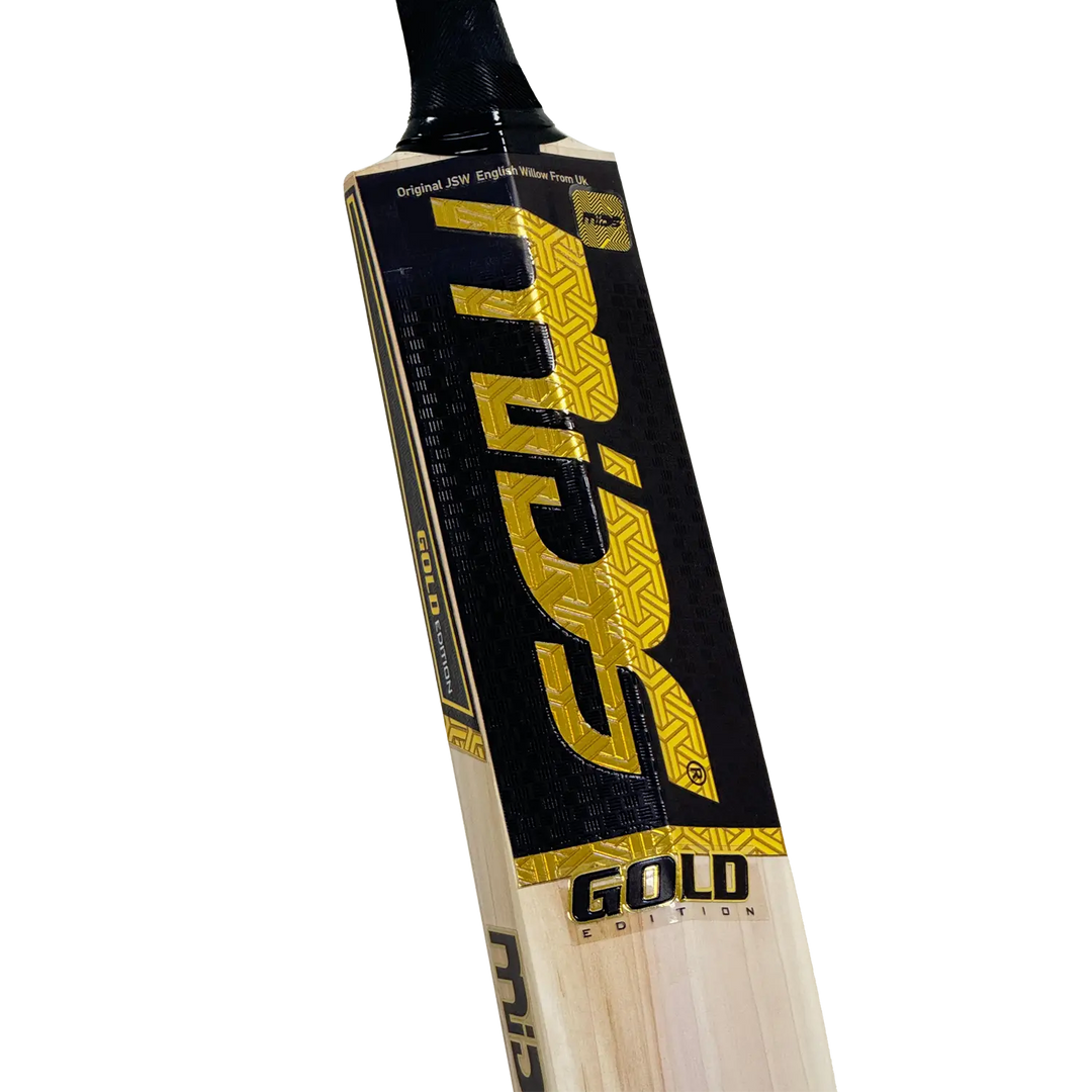 Mids Gold English Willow Cricket Bat - Cricket shop italy