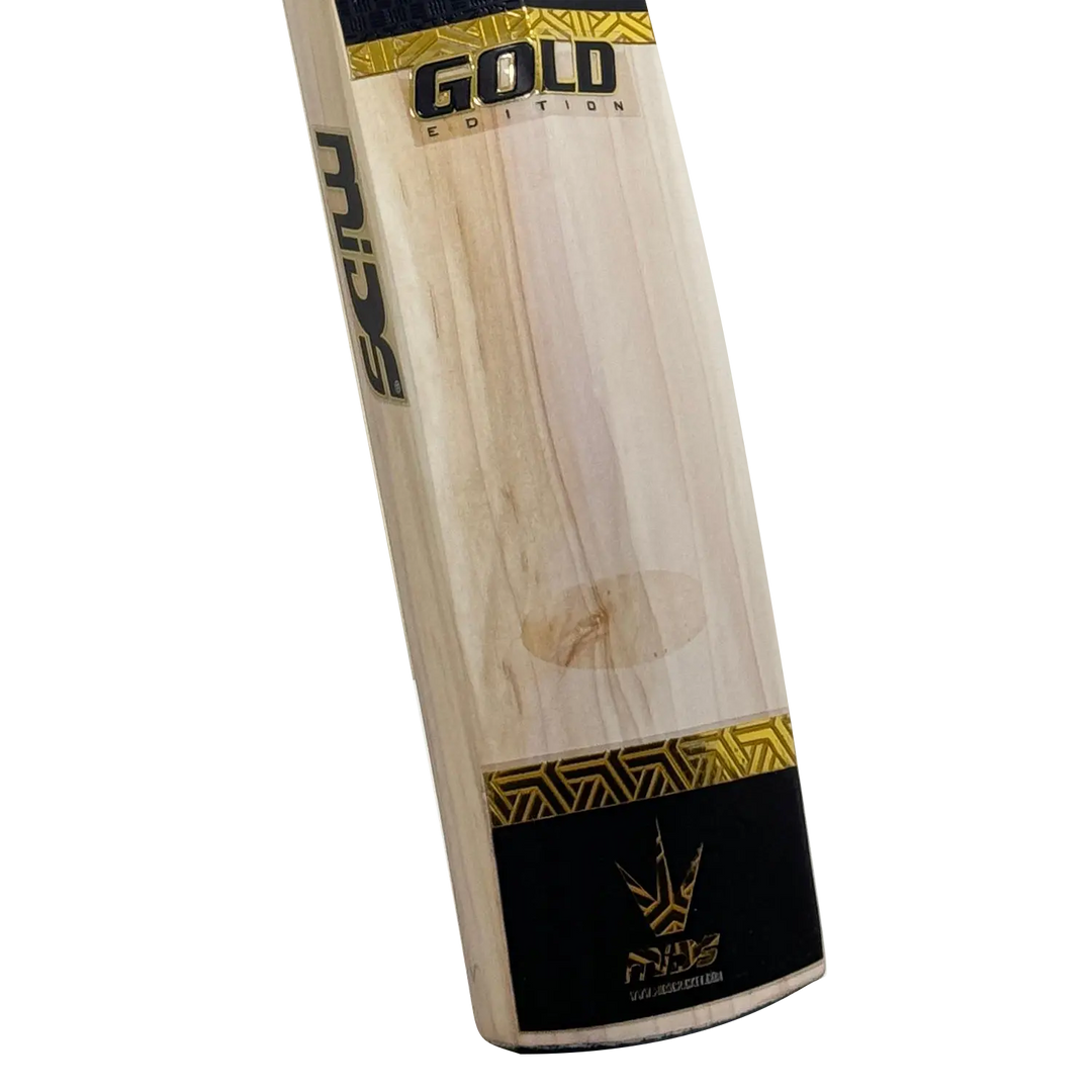 Mids Gold English Willow Cricket Bat - Cricket shop italy
